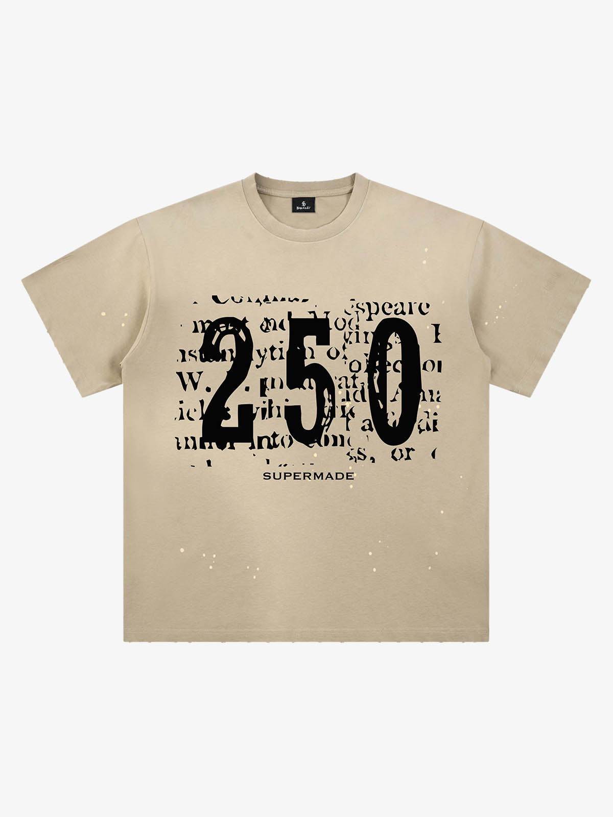 Newspaper Typo 250 Washed T-Shirt 