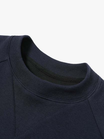 Retro Patch Embroidery Sweatershirt 