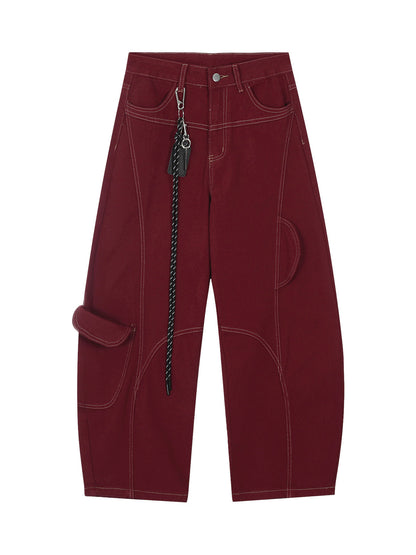 Retro Cargo Barrel Pants 