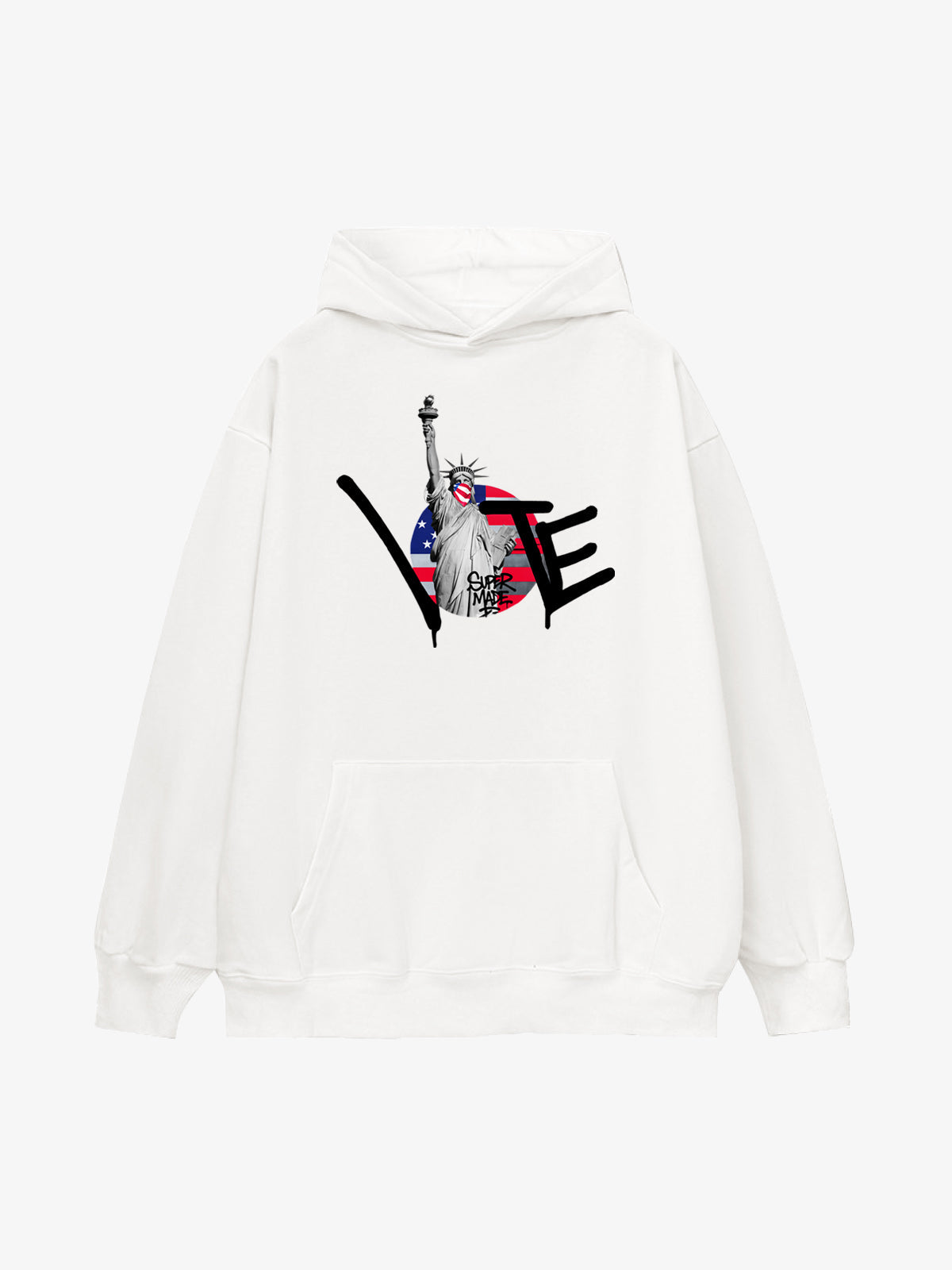 Supermade Statue Of Liberty Hooded Sweatshirt 