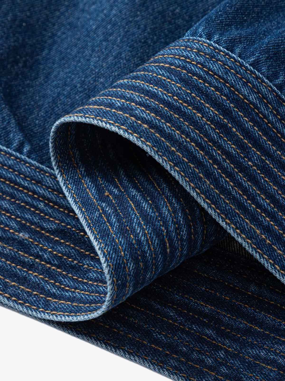 Structured Napoleonic Denim Jacket