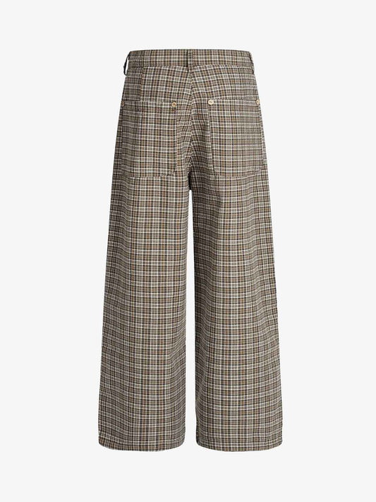 Wide-Leg Cargo Pants with Multiple Pockets for Urban Style 