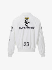 Bomberjacke mit Rennsportmotiv