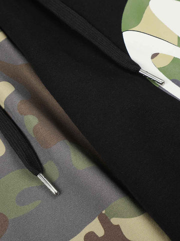 Streetwear Camo Patchwork Baggy Sweatpants