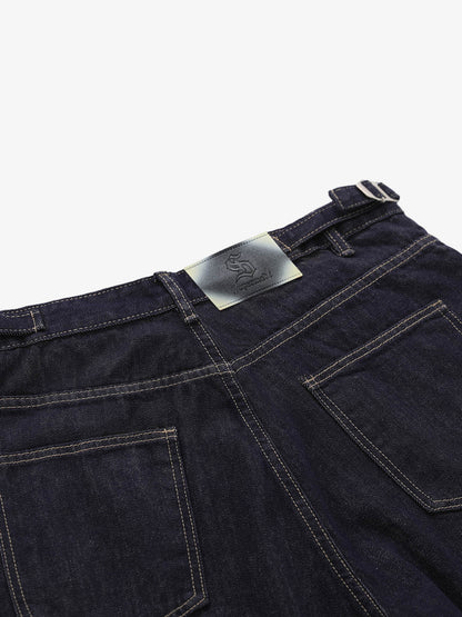 Asymmetrical Fly A-Line Shorts 