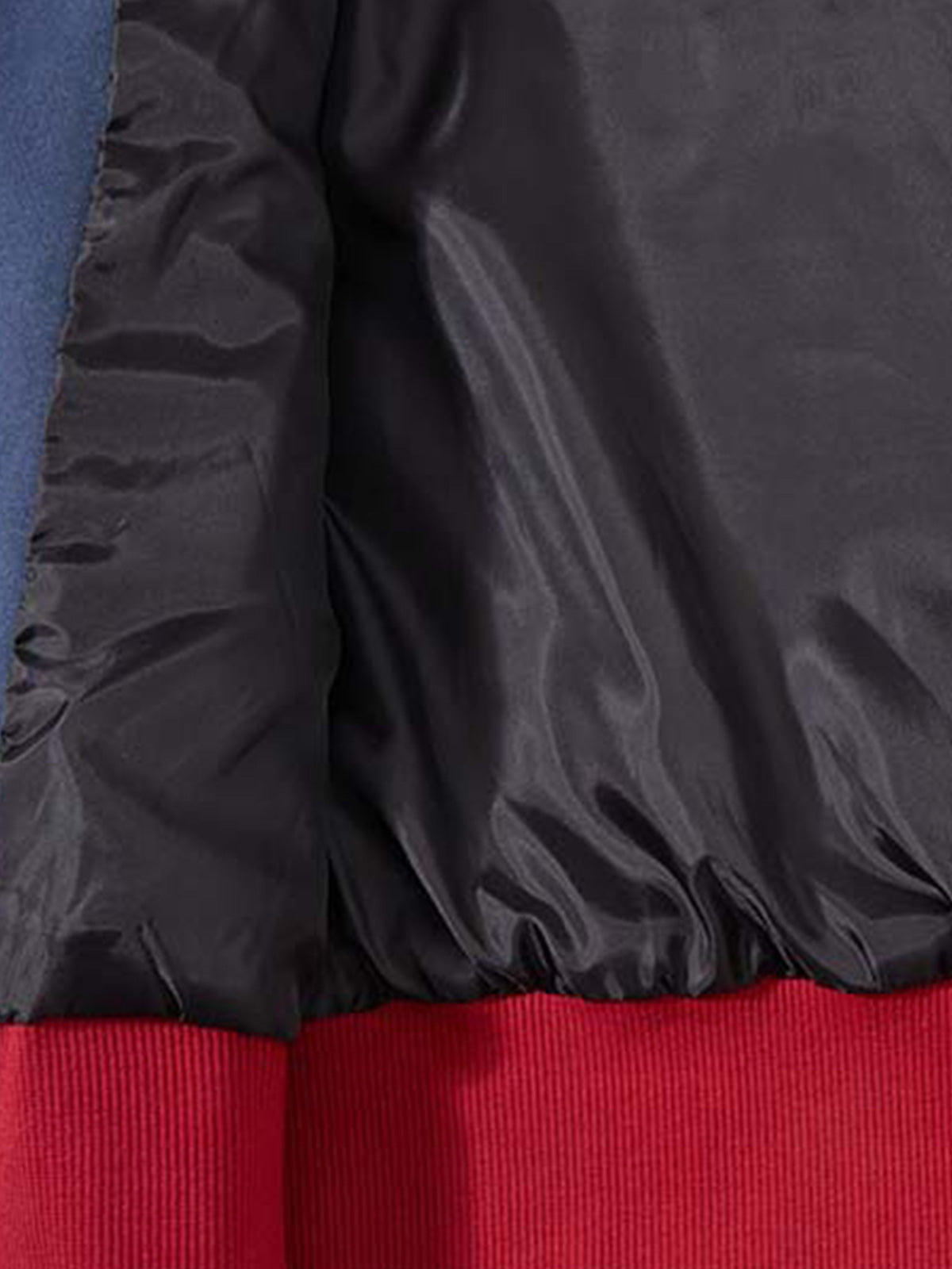 Retro Embroidered Star Flight Jacket