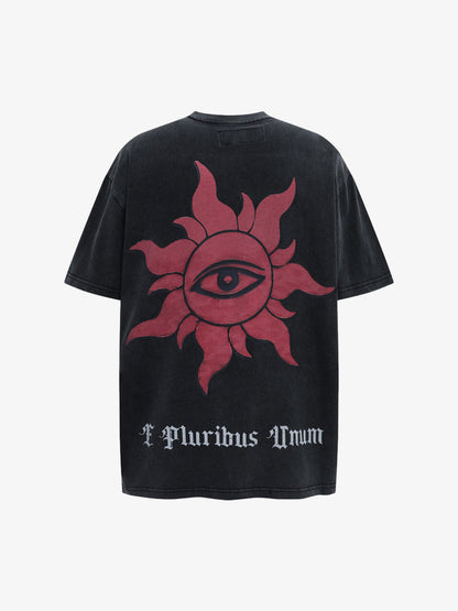 High Street Rose Urban Print T-shirt 