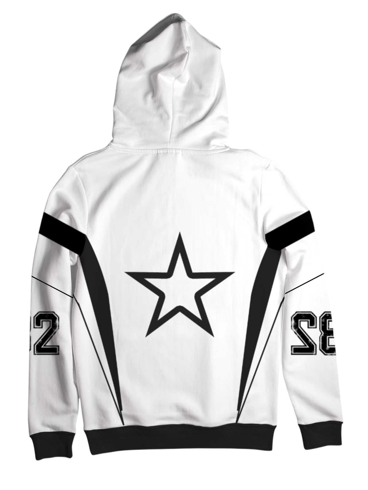 Retro Urban Street Bronx Pattern Hoodie 