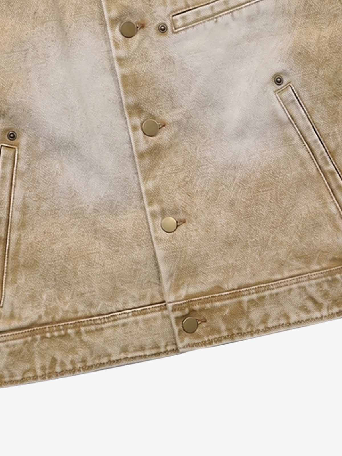 Vintage Washed Distressed Canvas Workwear Cargo Set