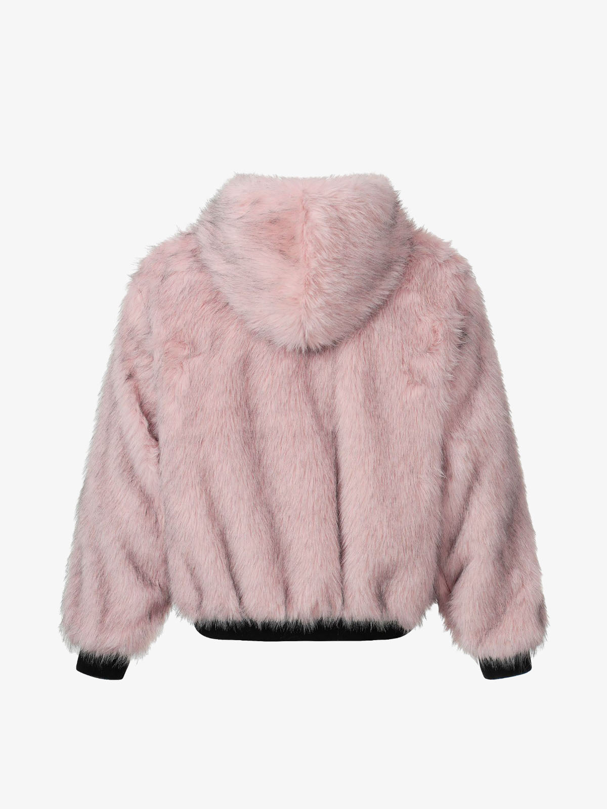 Stylish Faux Fur Hooded Jacket for Winter Warmth and Fashion 