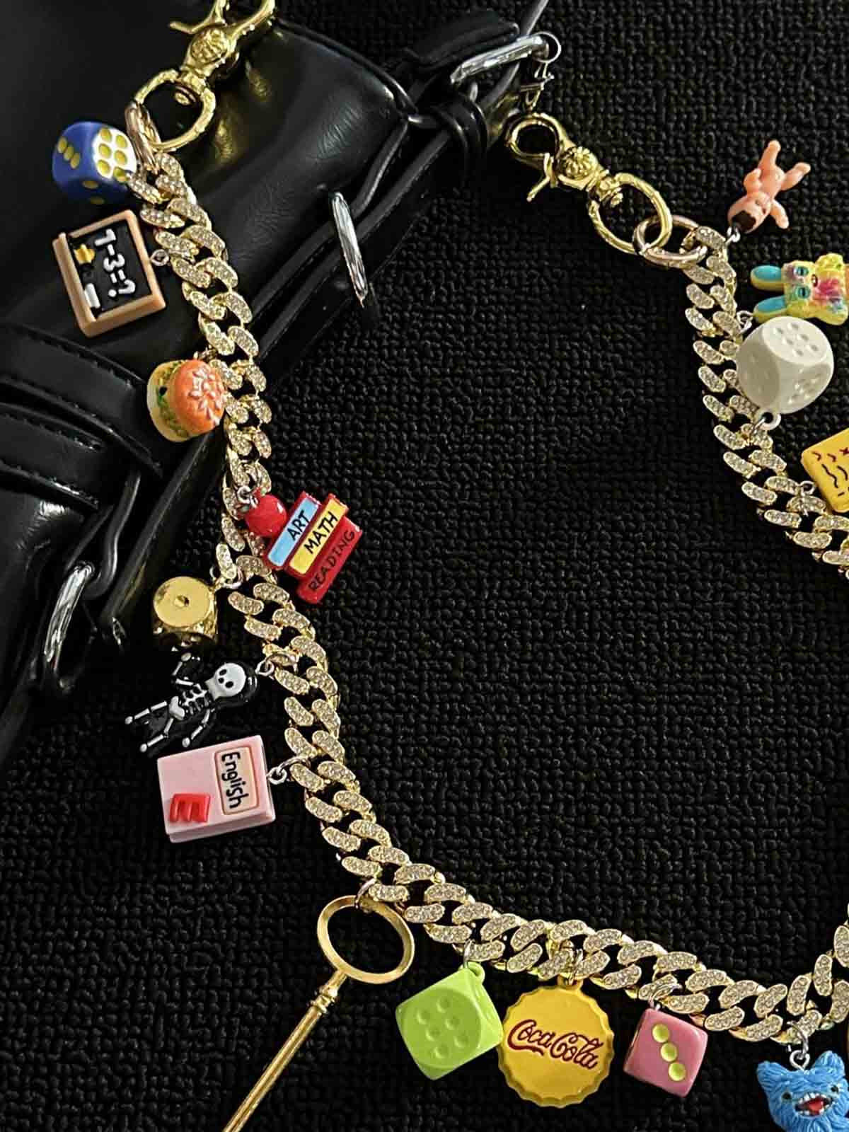 Multi-Charm Y2K Pants Chain 
