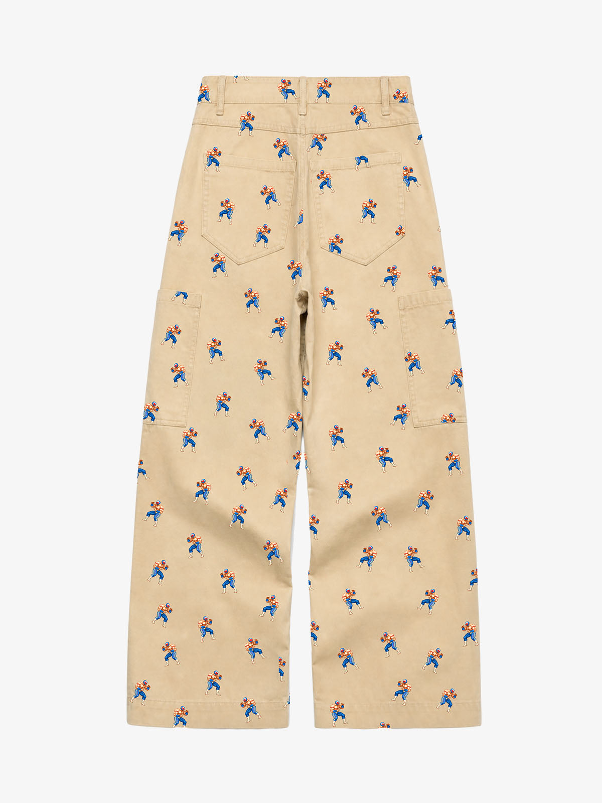 Gaming Character Graphic Straight-Leg Jeans