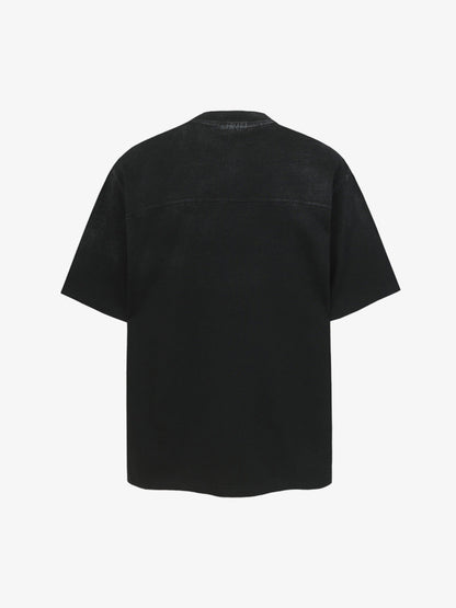 Vintage Washed Raw Seam Raglan T-Shirt 