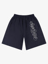 Zip Pocket Embroidered Shorts