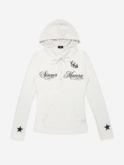 Star Graphic Hooded Long Sleeve Tee