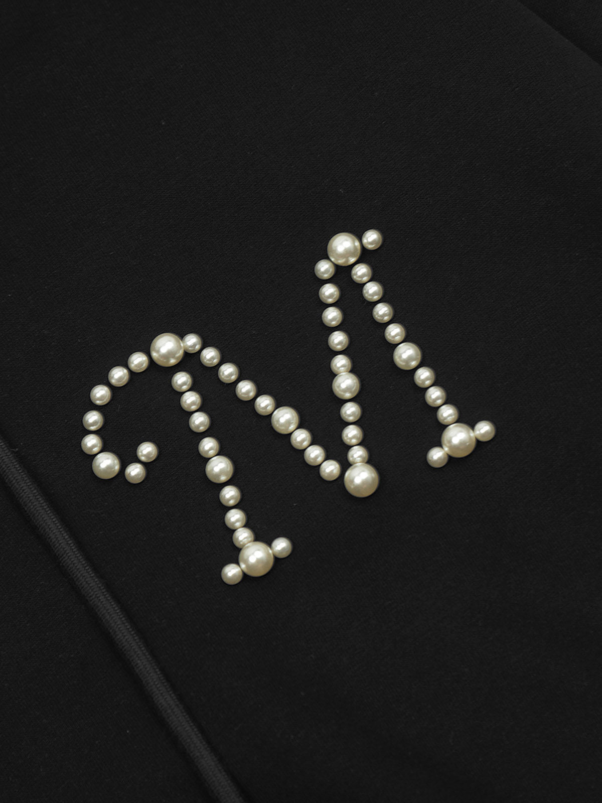 Retro Handmade Beaded Design Hoodie 
