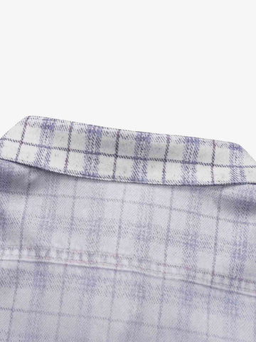 Vintage Washed Plaid Shirt
