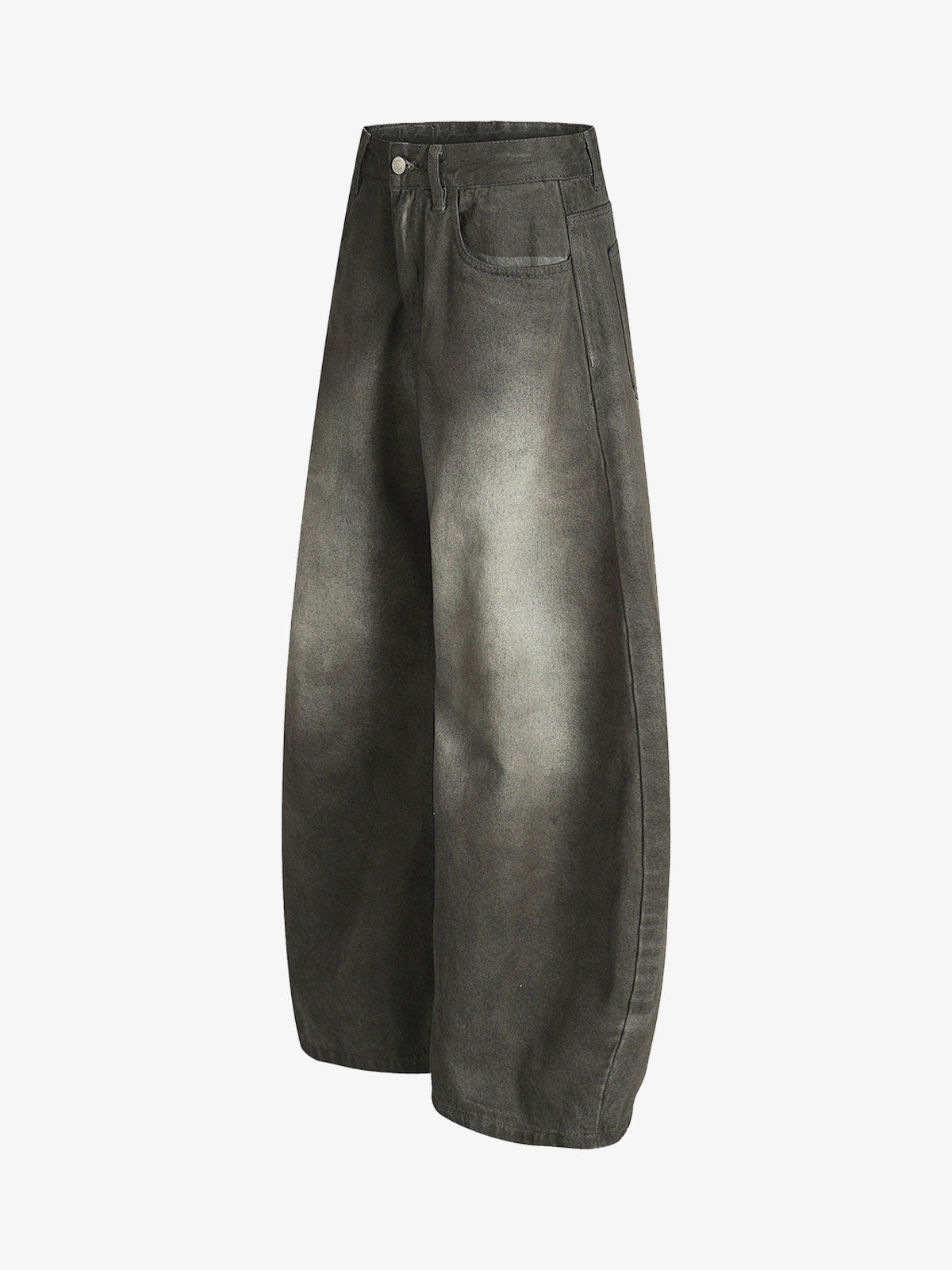 Vintage Faded Wide Barrel Jeans 