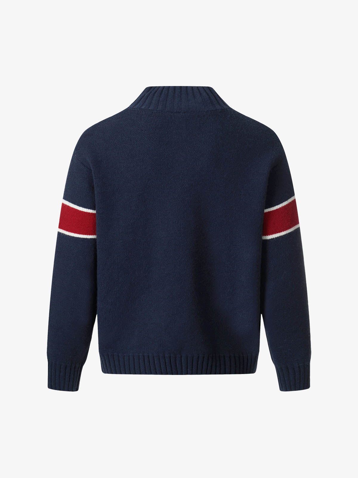 Flag Pattern Boxy Cardigan