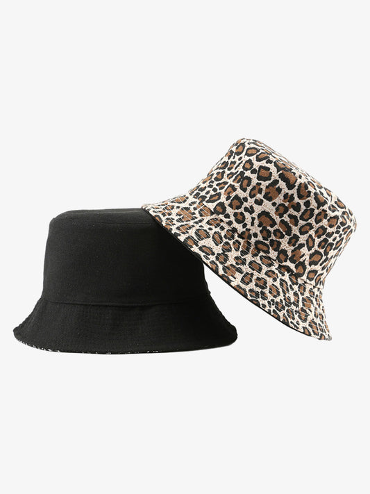 Leopard Print Bucket Hat - Stylish and Versatile for Everyday Wear 