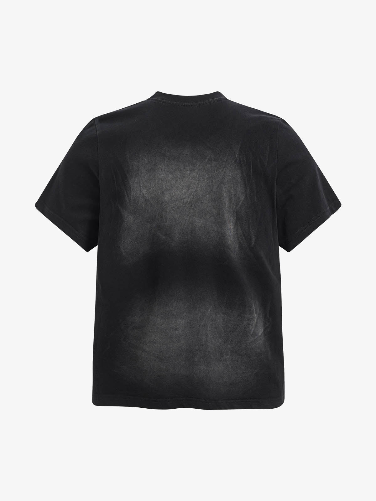 Vintage Airbrush Spray Effect Multi-Badge Graphic T-Shirt