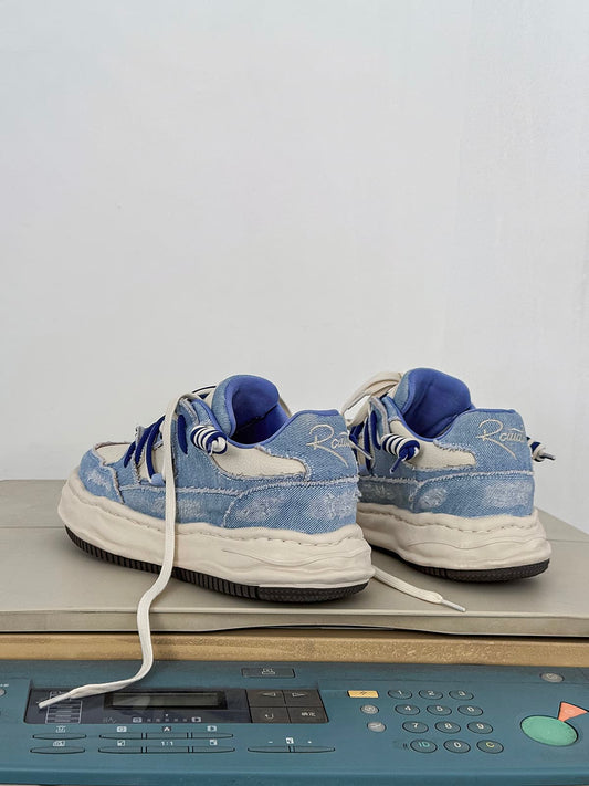 Stylish Denim-Style Sneakers for Everyday Wear 