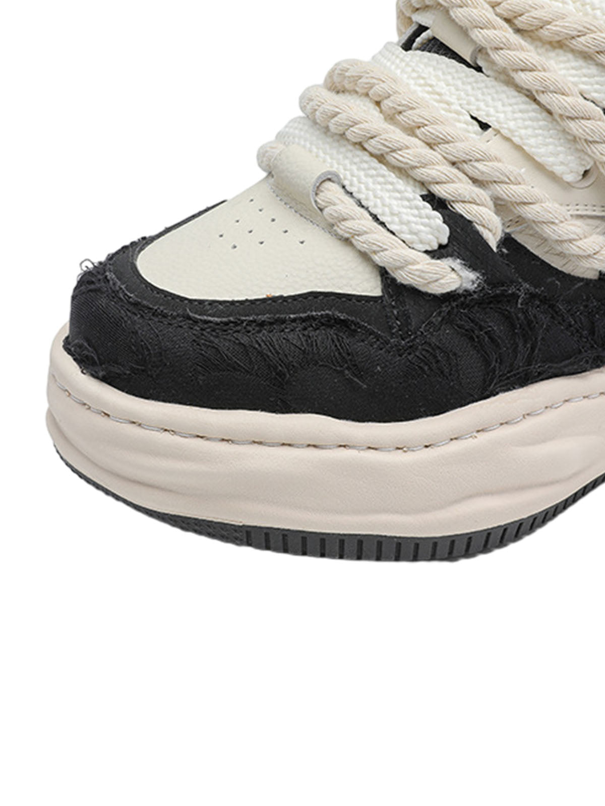 Rope Lace Platform Sneakers 