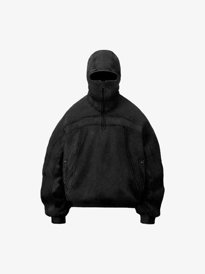 High-Performance Hooded Jacket for Extreme Weather Protection 