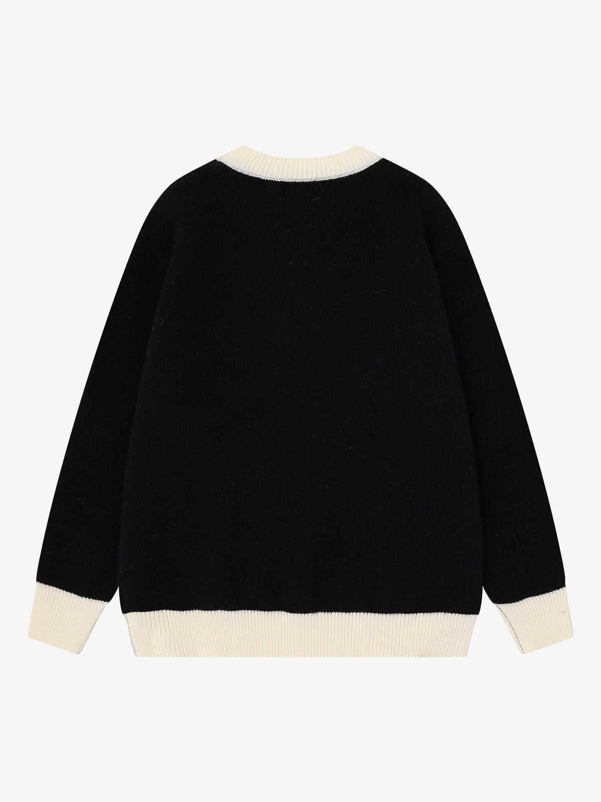 Street Portrait Jacquard Knit Sweater