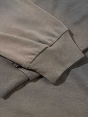 Gradient Washed Ripped Casual Sweatshirt 