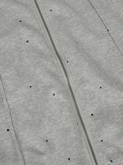 Skull Pattern Knit Sweater - Perfect for Casual and Edgy Looks 