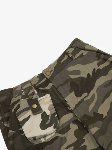 Camo Multi-Pocket Cargo Pants