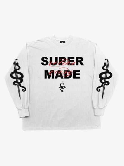 Sword Snake Graphic Long Sleeve Tee