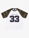 Camo Patchwork Embroidered Tee