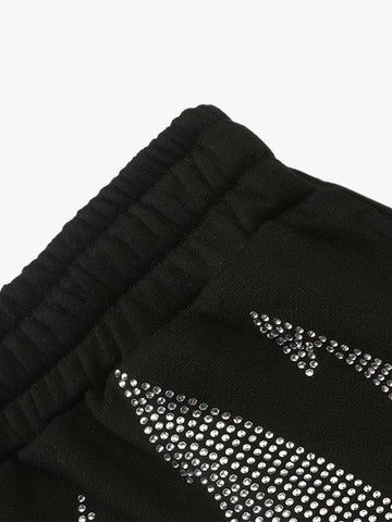 Rhinestone Scorpion Gothic Shorts 