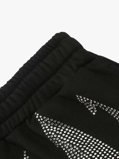 Rhinestone Scorpion Gothic Shorts 