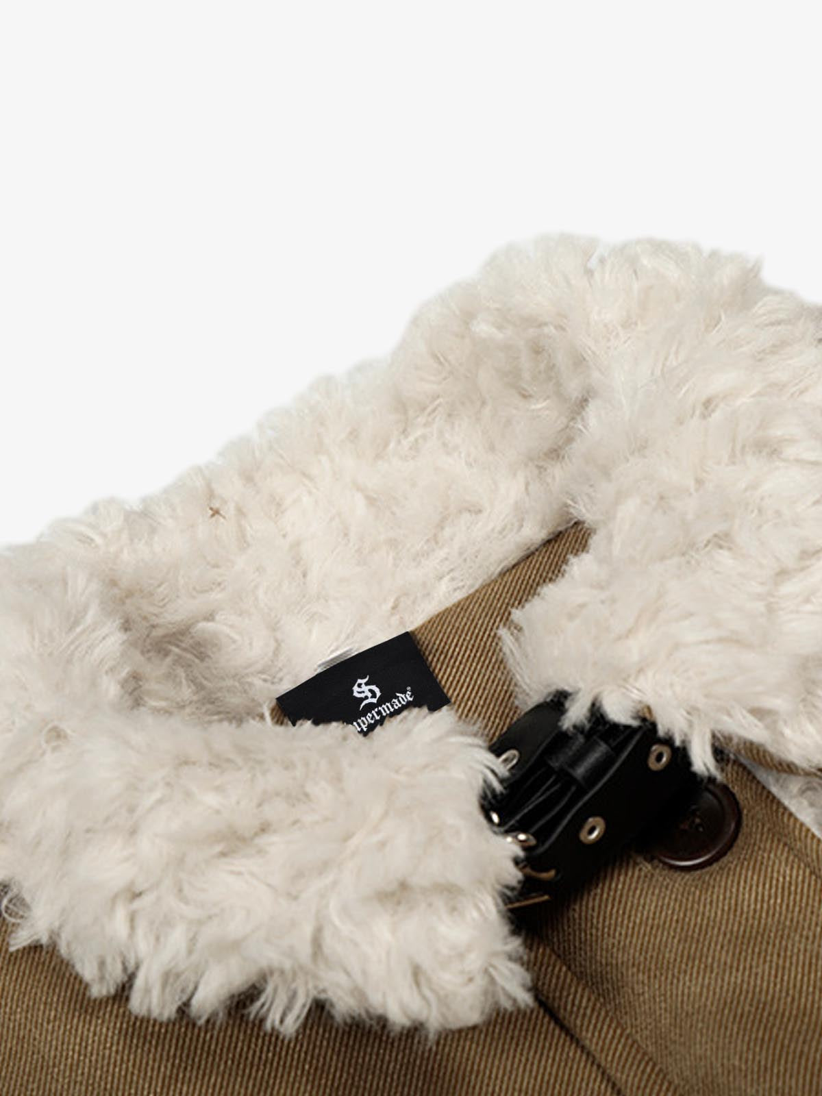 Stylish Faux Fur Collar Jacket for Men and Women - Trendy Design with High-Quality Features 