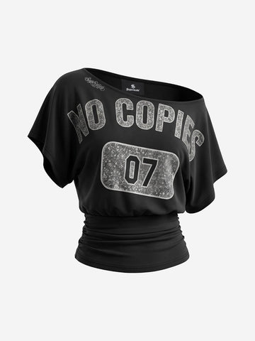 Cross Shoulder Graphic Tee