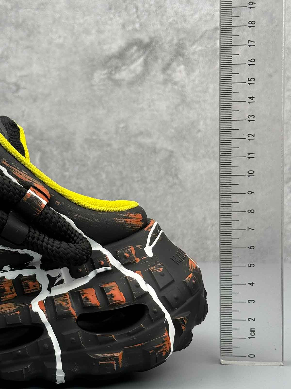 Mesh Overlay Chunky Sole Low-Top Sneakers