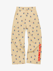 Gaming Character Graphic Straight-Leg Jeans