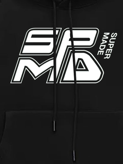 Stylish Oversized Hoodie with Bold Graphic Design for All-Season Wear 