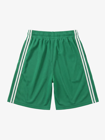 Striped Print Five-Point Casual Shorts