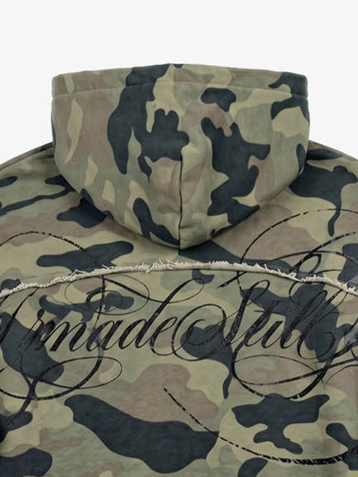 Camo Knit Hoodie