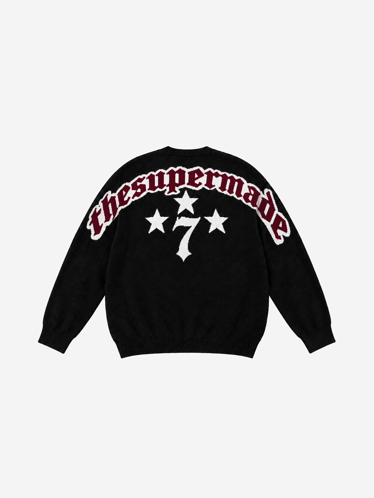 Scorpion Star Graphic Knit Sweater