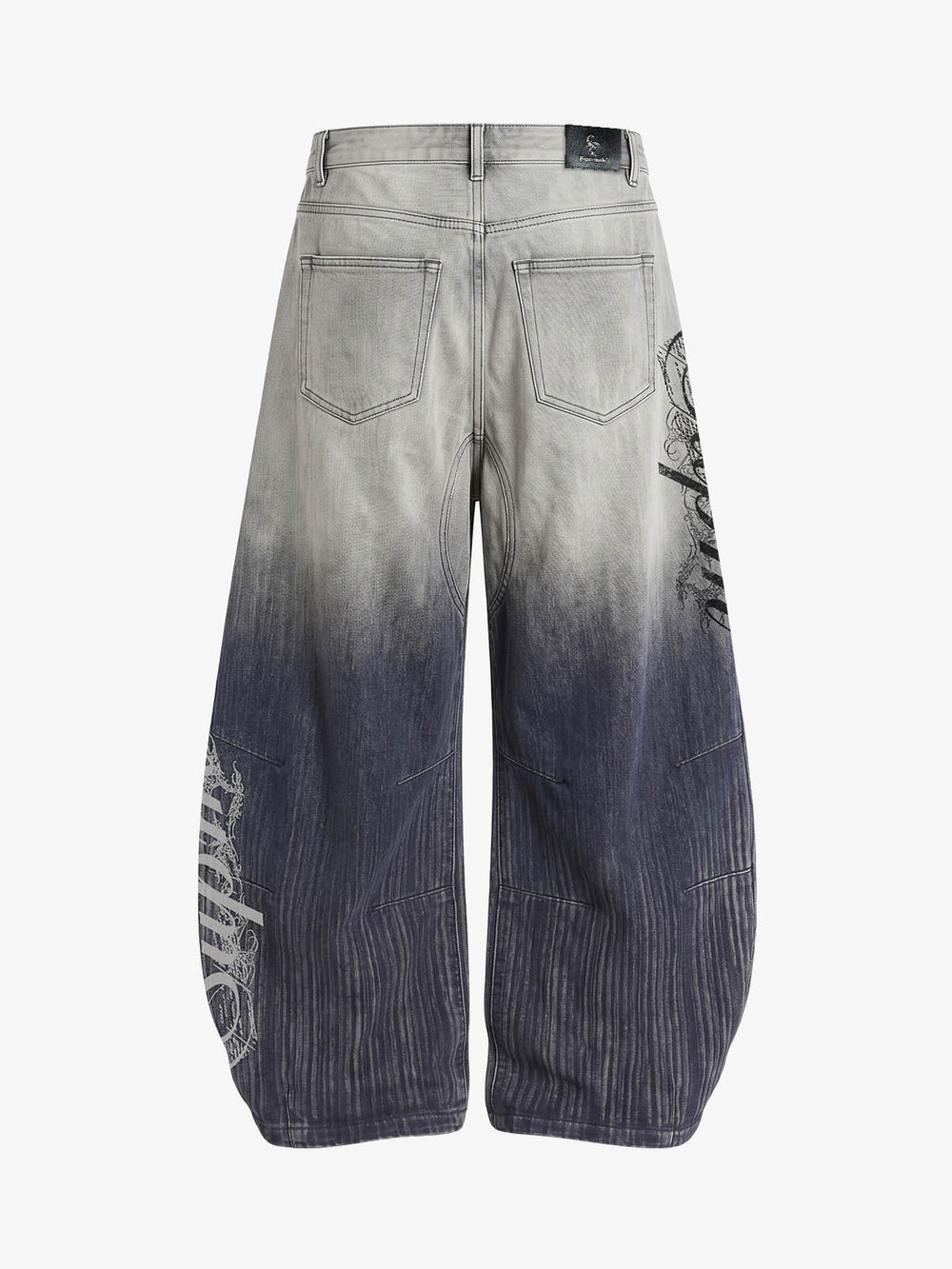 Vintage Letter Jeans