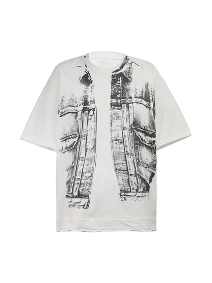 Retro Graphic Print T-Shirt 