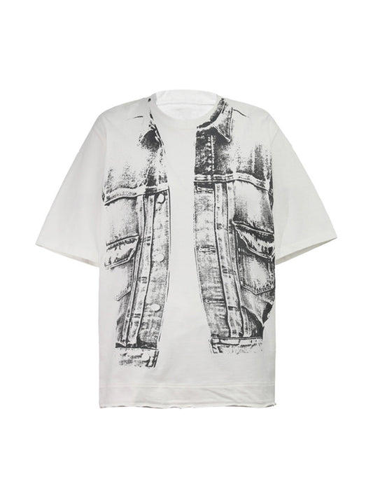 Retro Graphic Print T-Shirt 