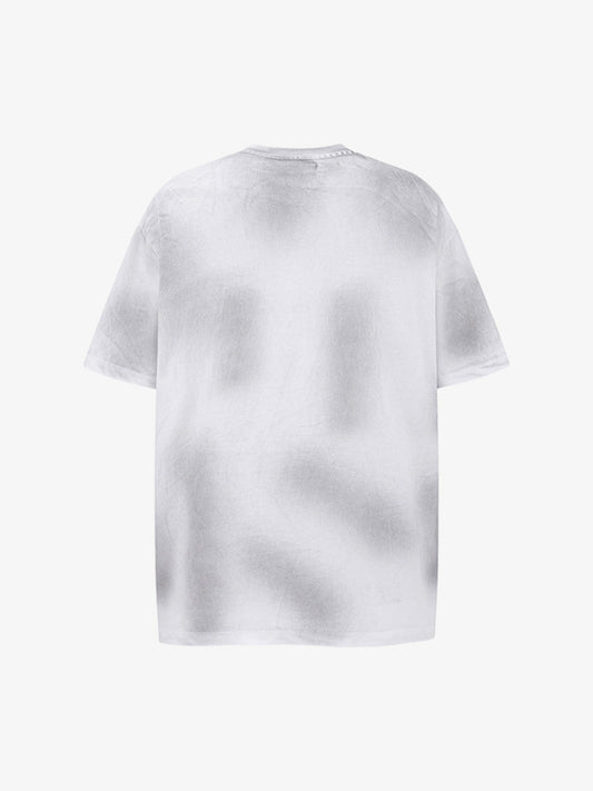 Leopard Old Washed Printed T-shirt 