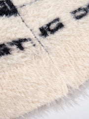 Street Subculture Angel Jacquard Cardigan Sweater 