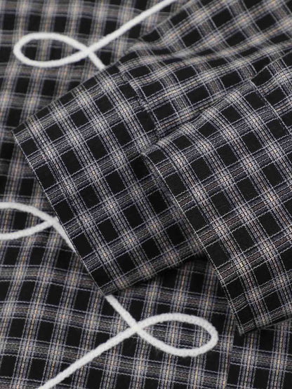 Street Retro Print Long-Sleeve Shirt